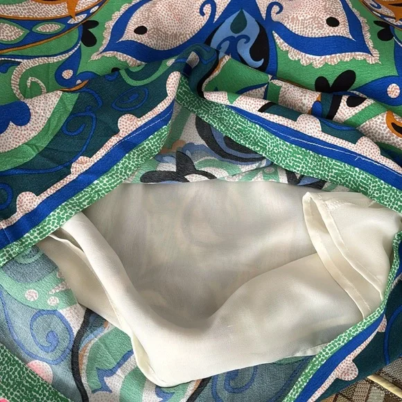 Anthropologie Maeve Folksong Bird Print Shift Dress Size S - Picture 8 of 11